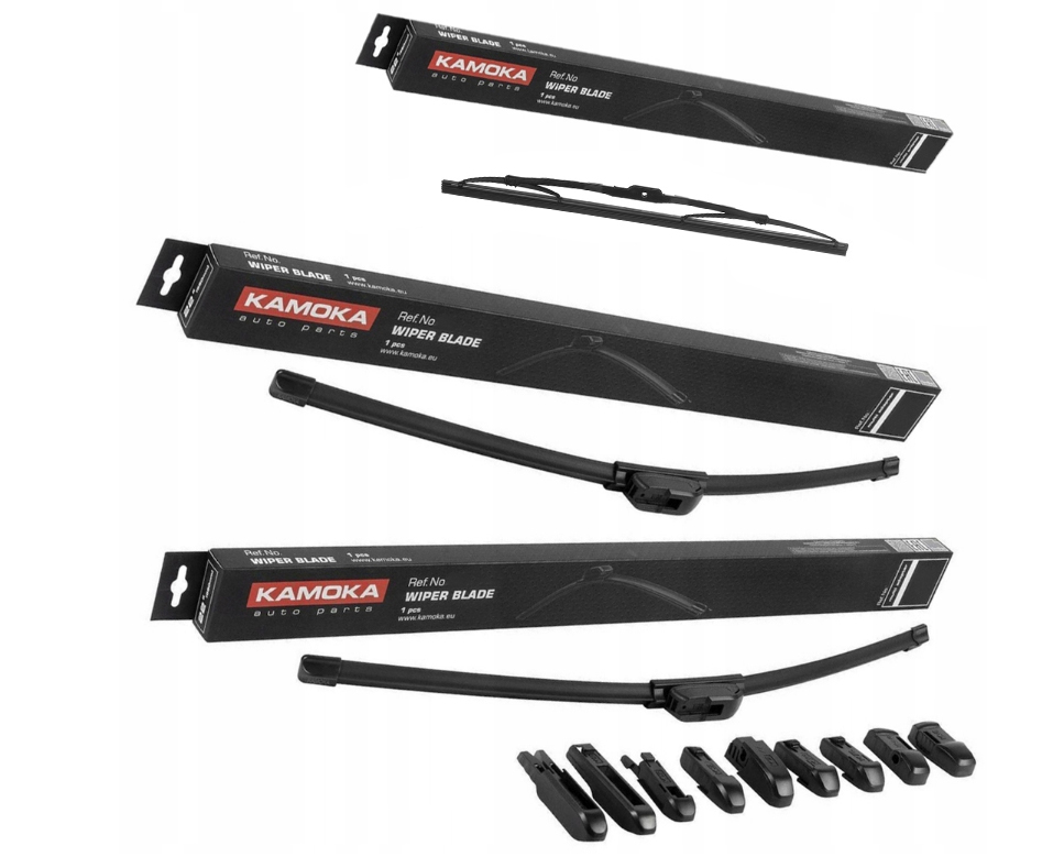WYCIERACZKI KAMOKA PRZÓD+TYŁ SEAT ALTEA 2004-2008