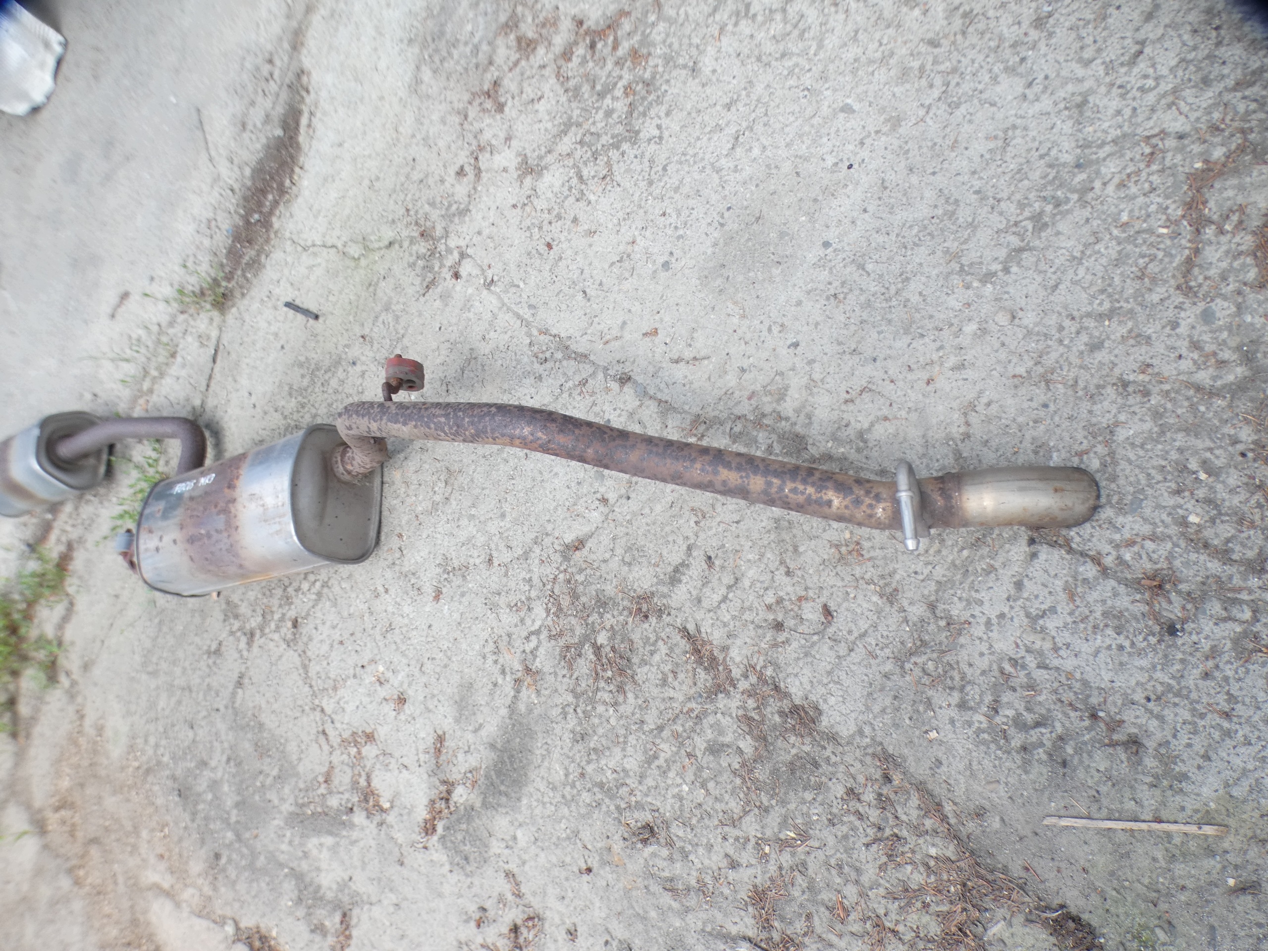 FORD FOCUS MK3 2016 HB 5D 1.0 EB muffler, exhaust complete