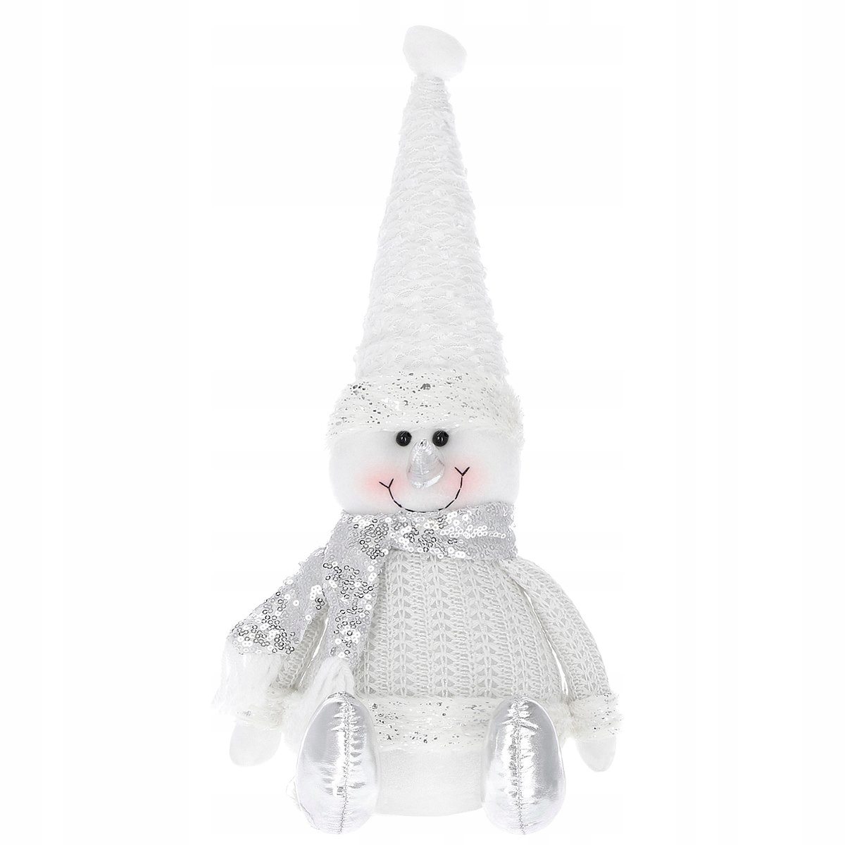 BAŁWAN FIGURKA ŚWIĄTECZNA OZDOBA POD CHOINKĘ PREZENT BAŁWANEK ŚWIĘTA Materiał dominujący inny