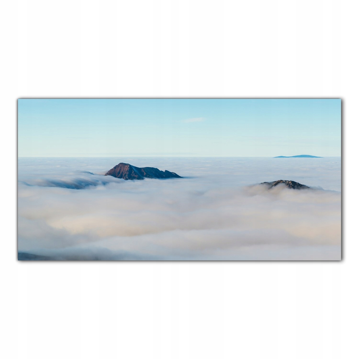 

Obraz Szklany Foto-obraz Góry Chmury Niebo 140x70