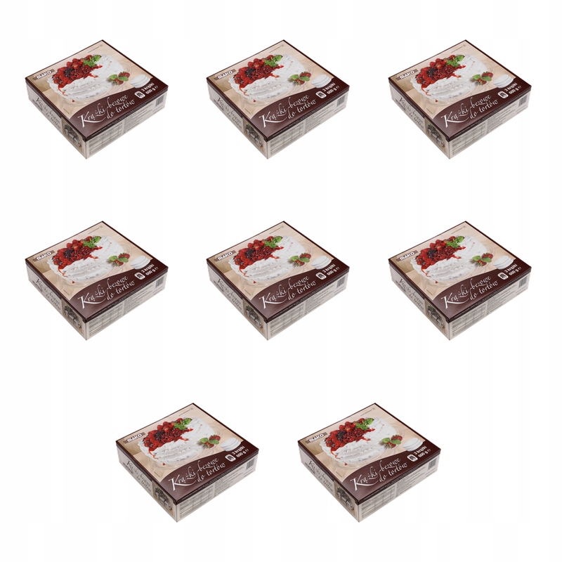 Mako Krążki bezowe do tortów 600g X8