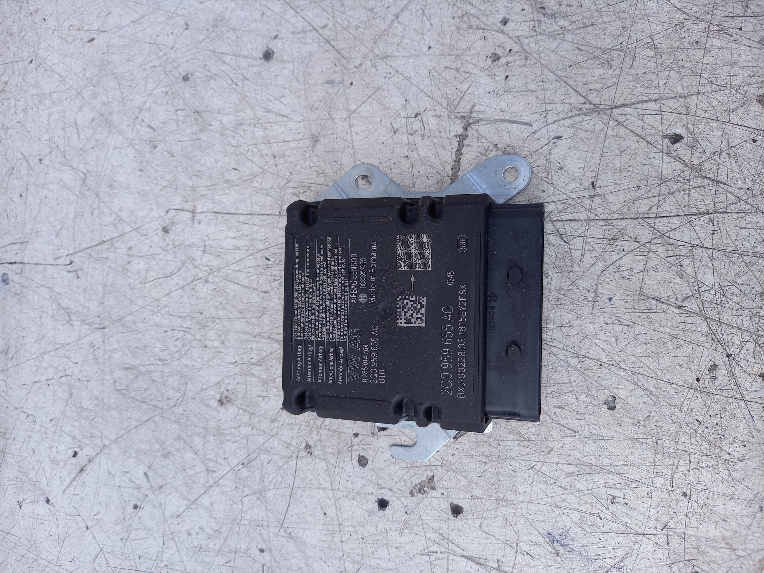 Sensor AIRBAG VW Polo 2G 2Q0959655AG