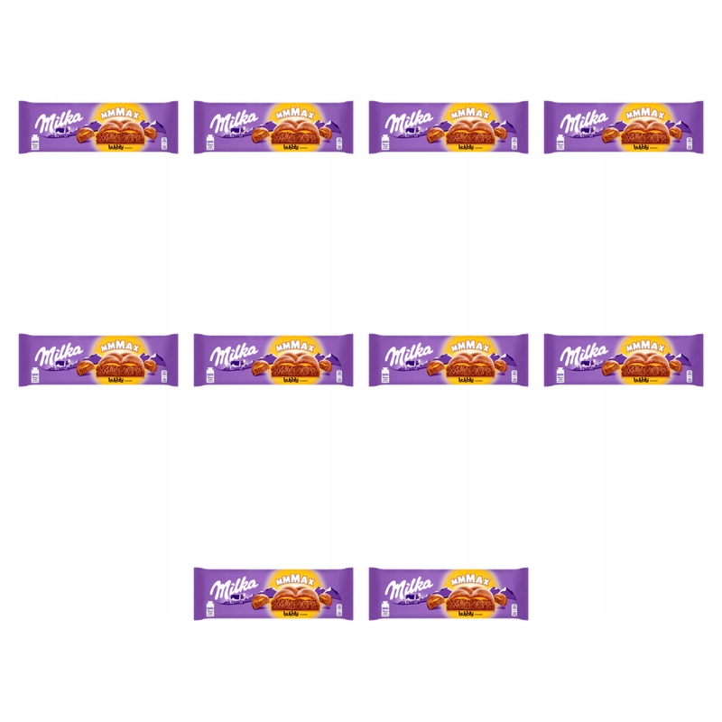 Milka Bubbly Caramel 250 g X10