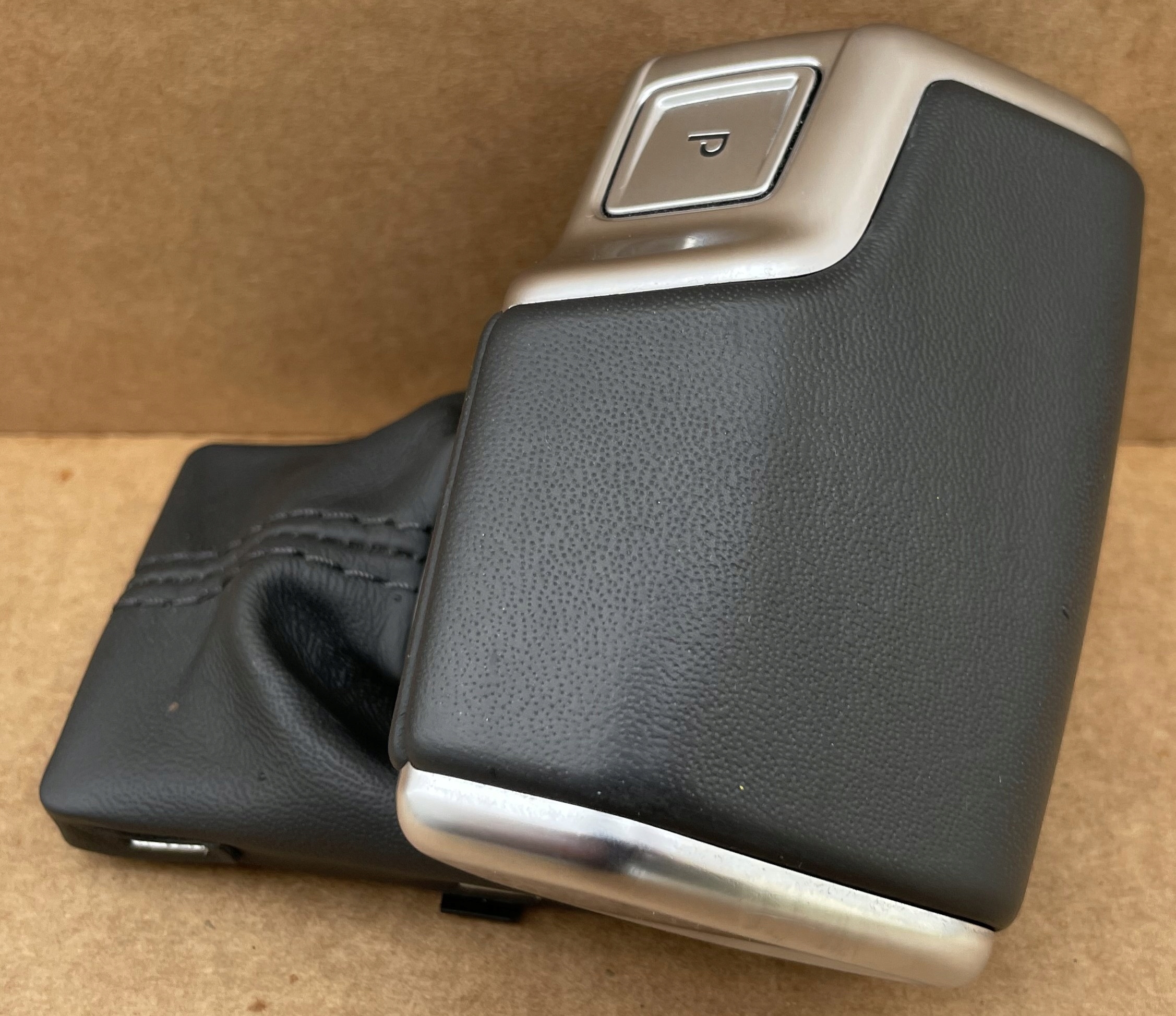 knob sleeve AUDI A6 C8 leather as new original