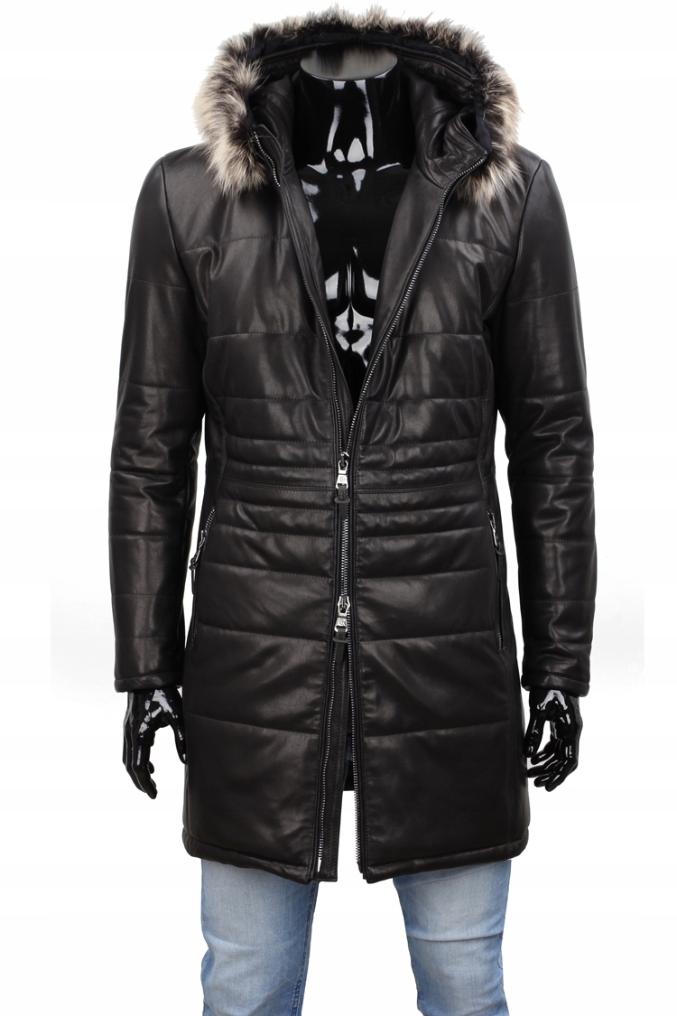 Płaszcz Skórzany Męski Ocieplany DORJAN EDW450 3XL Marka Dorjan