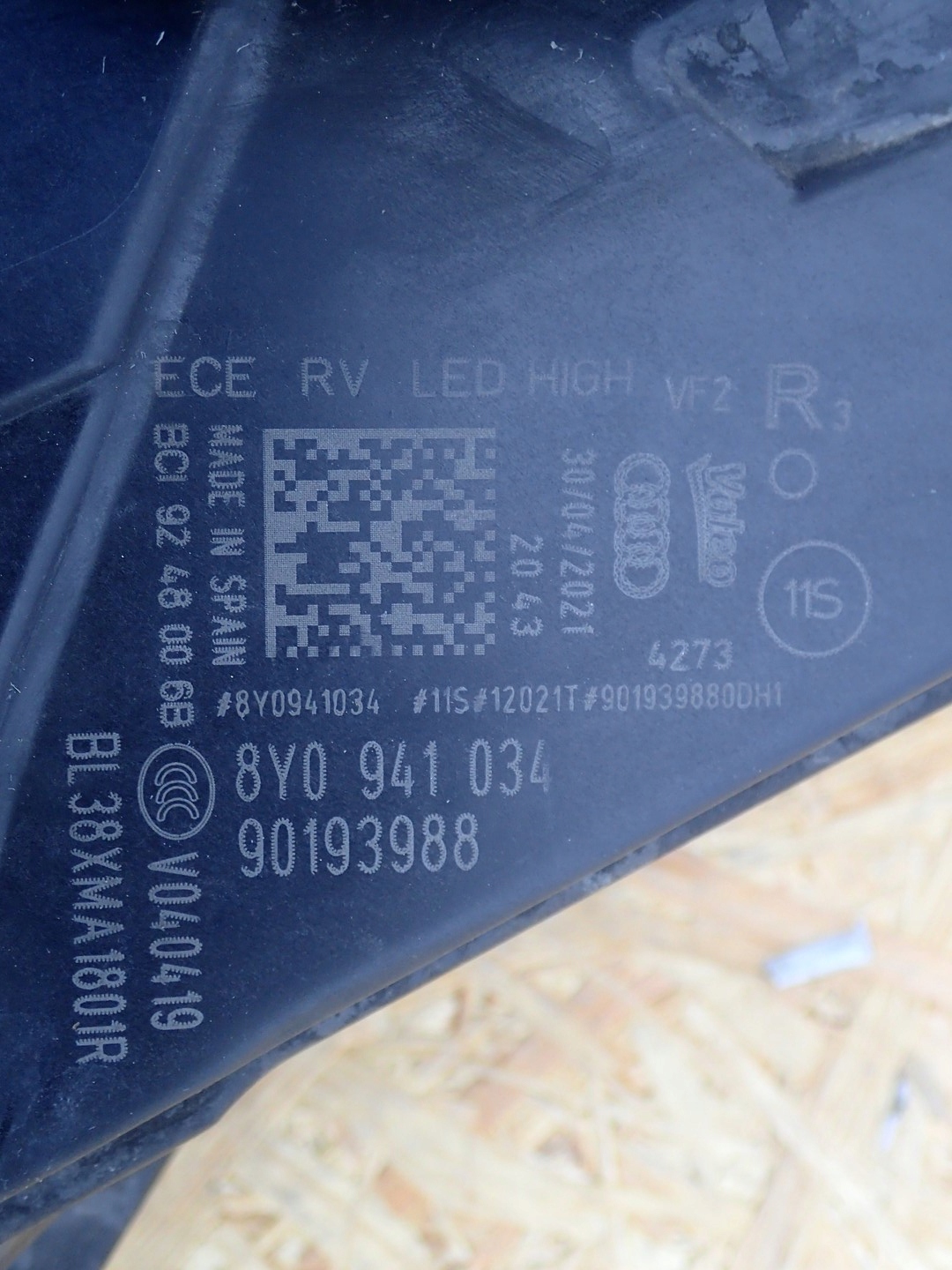 light right right FULL LED AUDI A3 8Y 8Y0941034