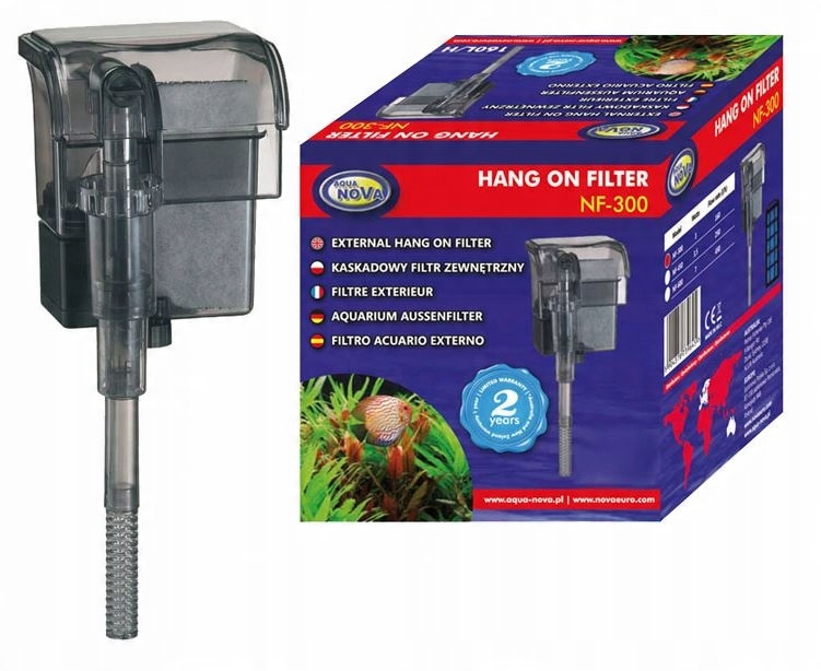 

Aqua Nova Filtr Kaskadowy NF-300 Zewnętrzny skimme