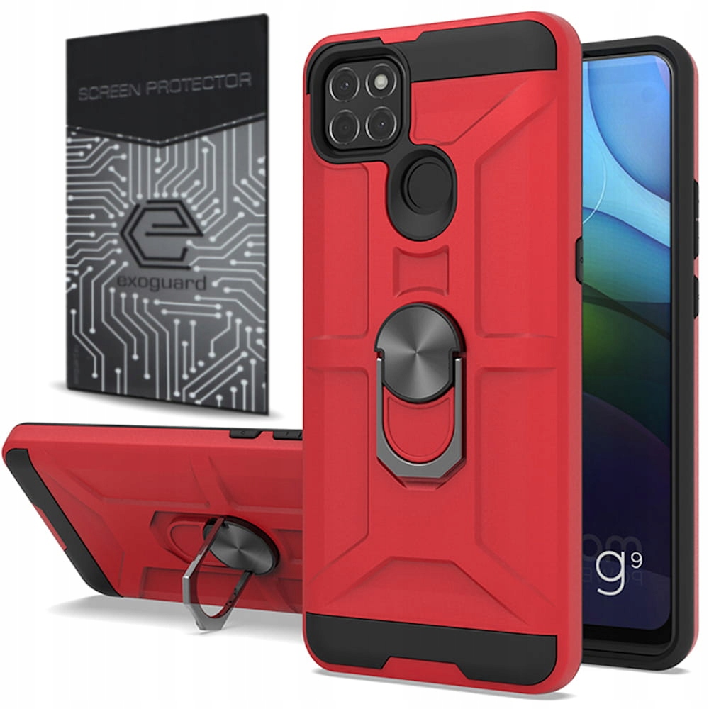 

Case Etui Pancerne+szkło do Motorola Moto G9 Power