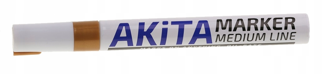 

Marker Pisak Budowlany Olejny Flamaster Złoty