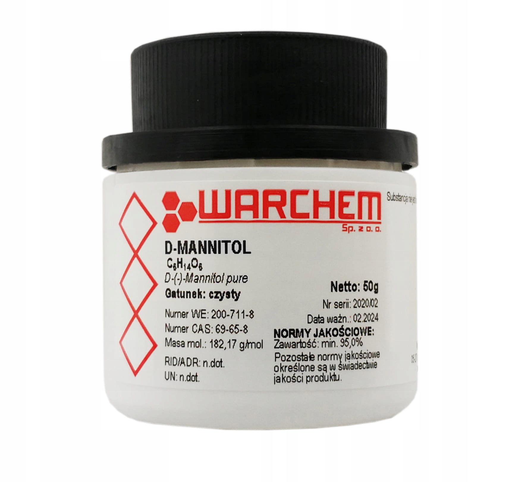 

Mannitol czysty 50g