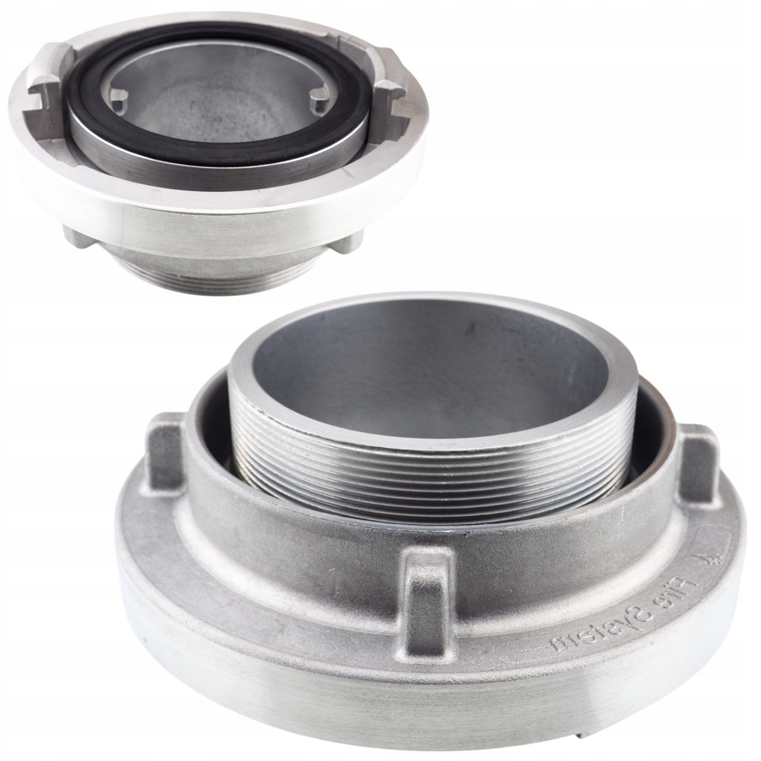 Złącze strażackie obrotowe Storz A-110 gwint zewnętrzny 4 " Produkt Polski