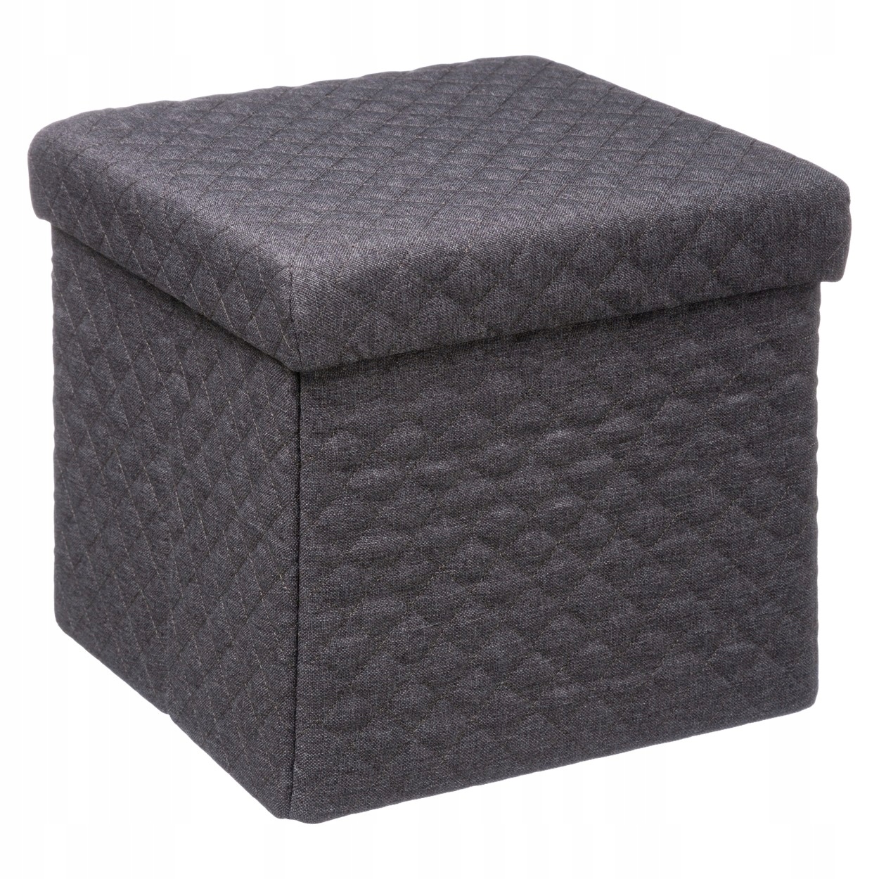 

Pufa Szara Ze Schowkiem Taboret 30x31 siedzisko