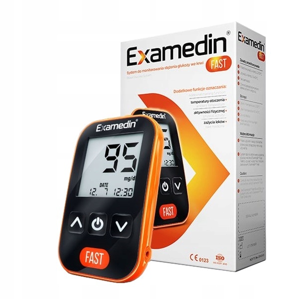 

Glukometr Examedin Fast + paski