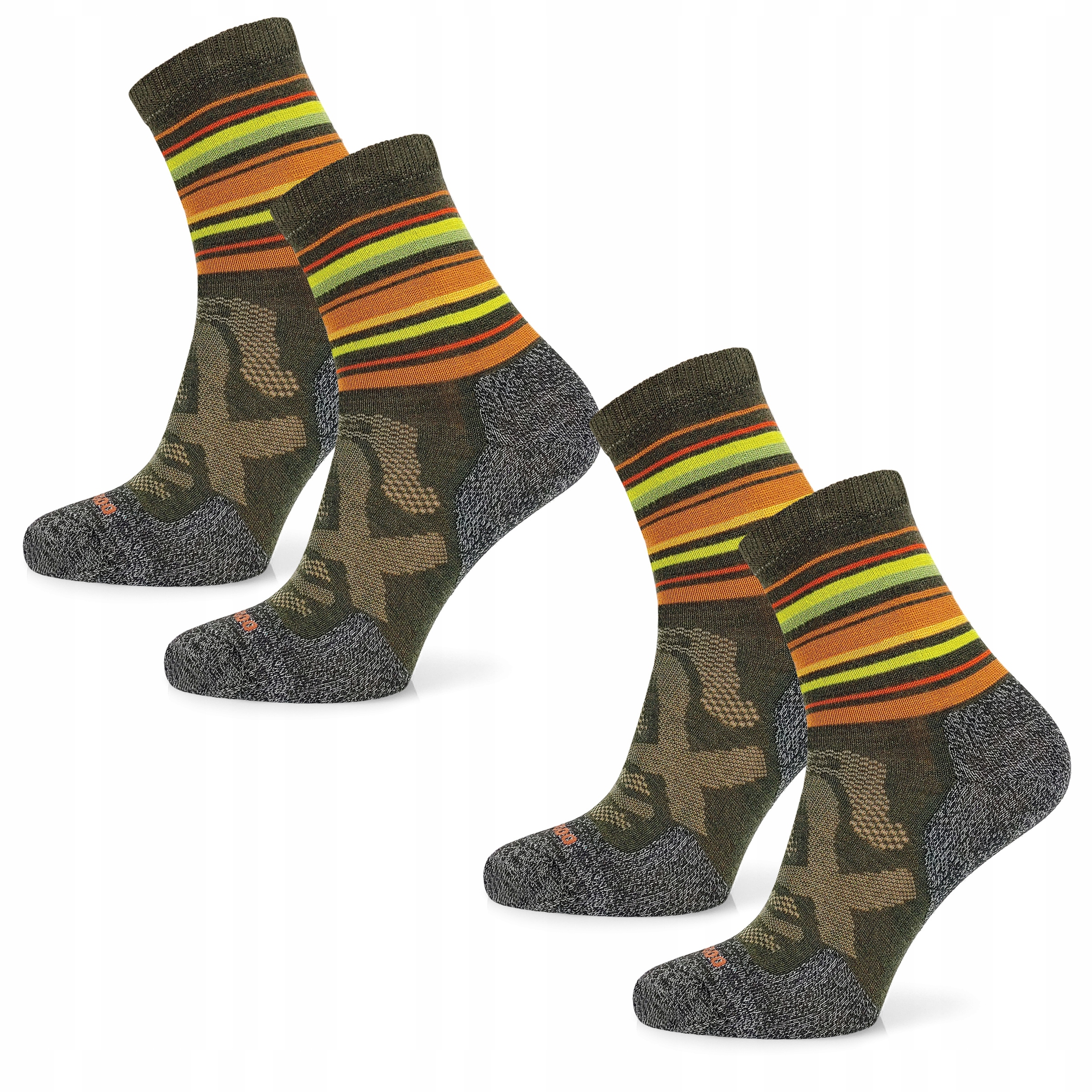 Oddychające skarpety trekkingowe 70% wełny merino Comodo 39-42 2 pary