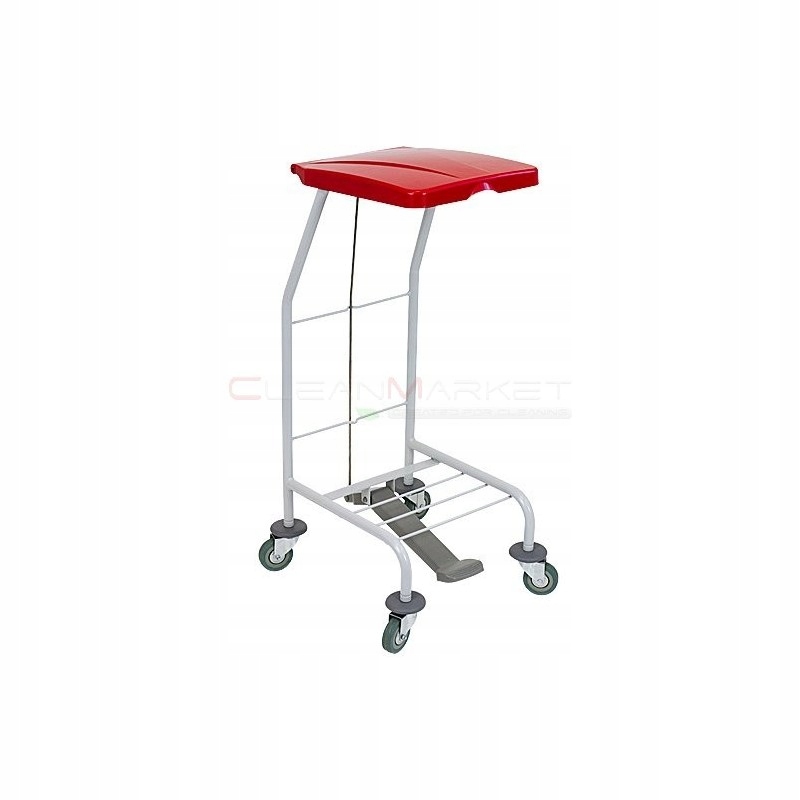 Levně Stojan na pytel na odpadky s víkem 120 L