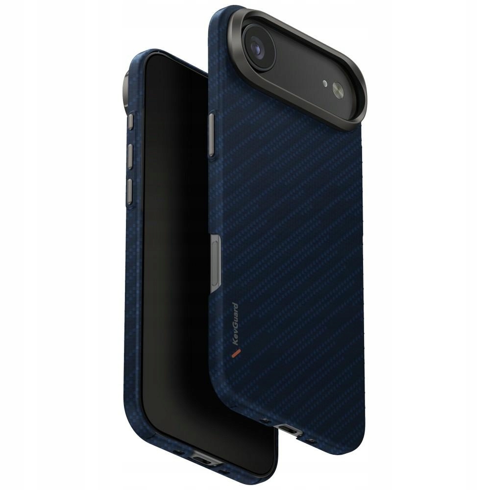 Pouzdro pro iPhone Air Uniq Keva Edge Magclick Charging, modré