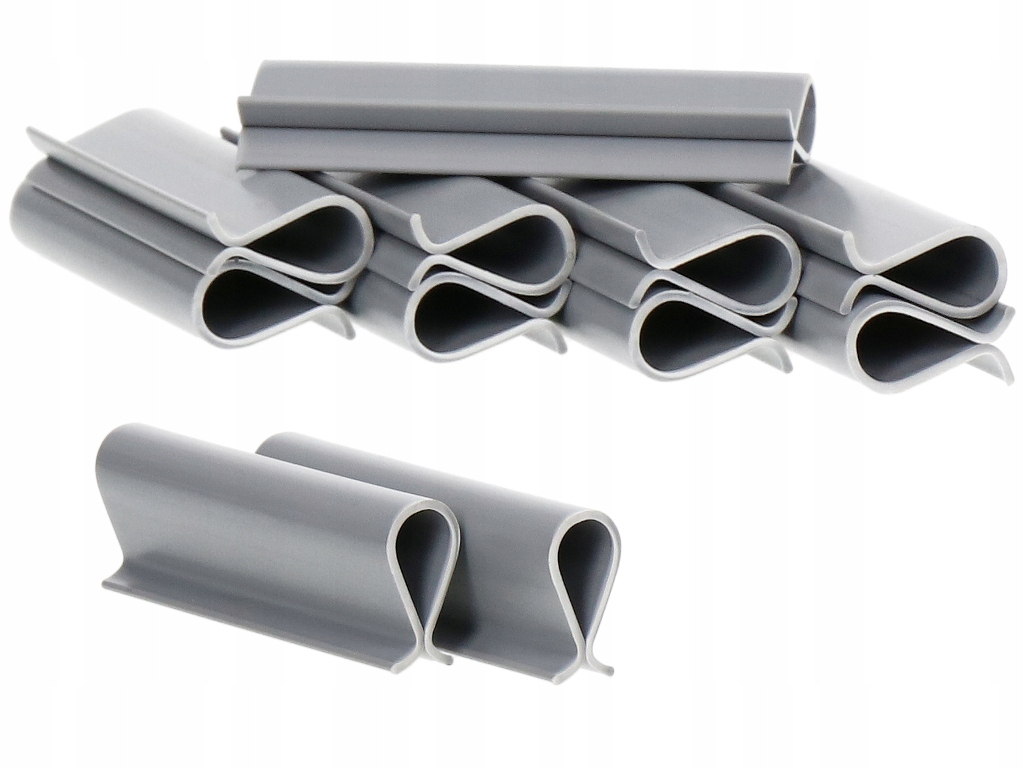 

Klipsy Do Taśma Ogrodzeniowa 4,75cm Szary 10szt