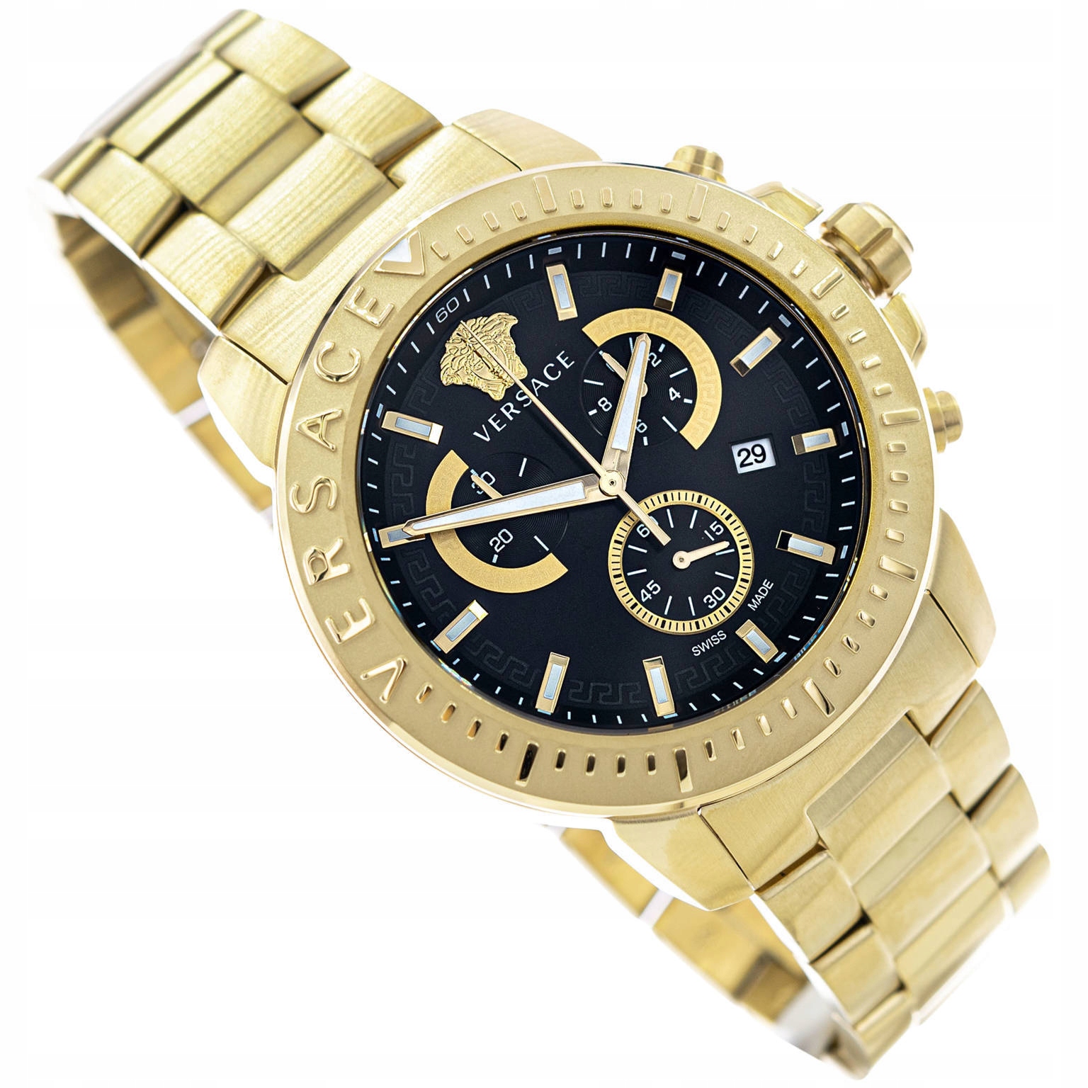 Pánské Hodinky Versace VE2E00921 New Chrono Gold
