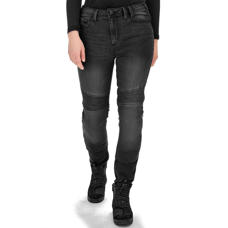 Jednovrstvé motocyklové kalhoty Shima Zenith Lady Black Bonus