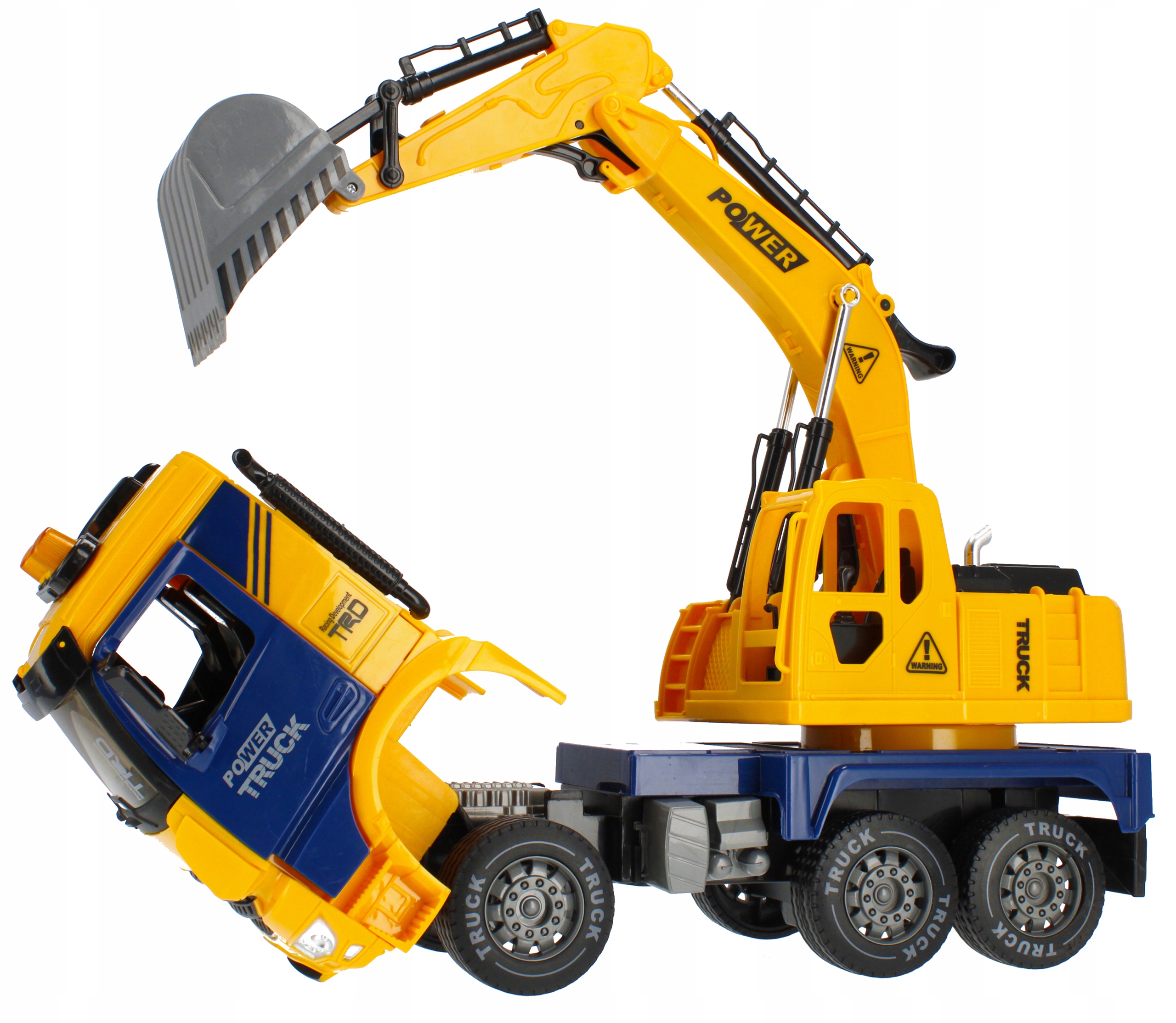 Maszyna budowlana ZABAWKOWA KOPARKA Światło Dźwięk Wiek dziecka 3 lata +