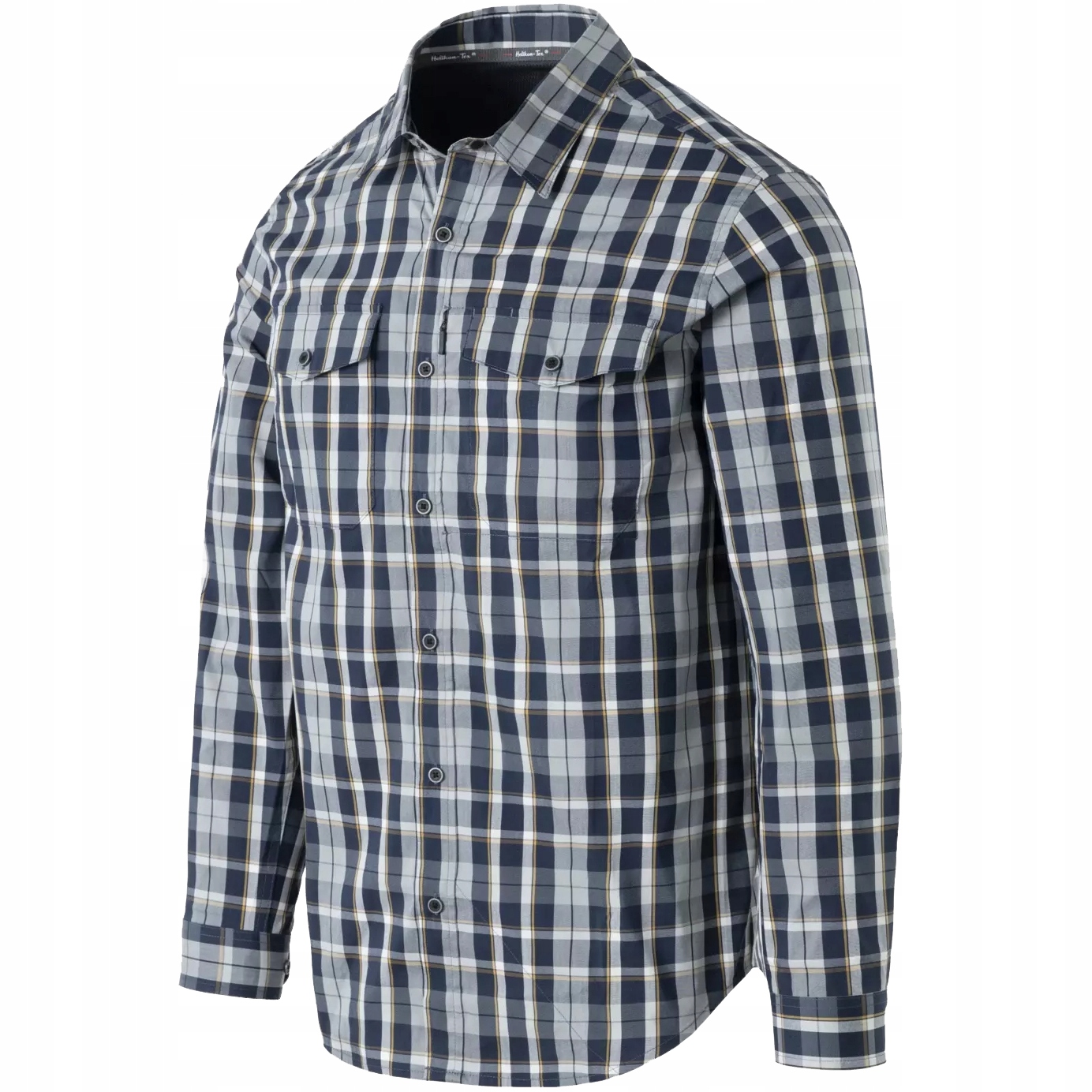 Koszula Helikon Covert Concealed Carry Shirt Long Shirt Calm Blue Plaid L