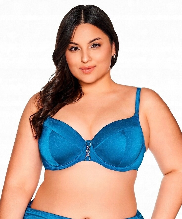 Ava Sk 13 Azure plavková podprsenka Full Cup modrá 75G