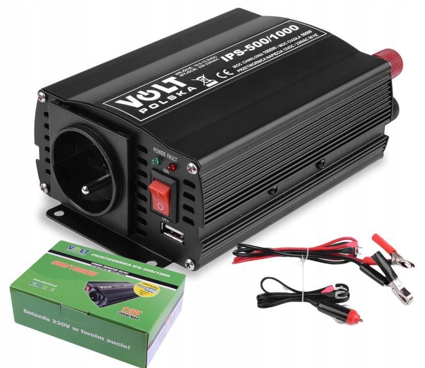 

Przetwornica Napięcia Ips 12/230V 500/1000