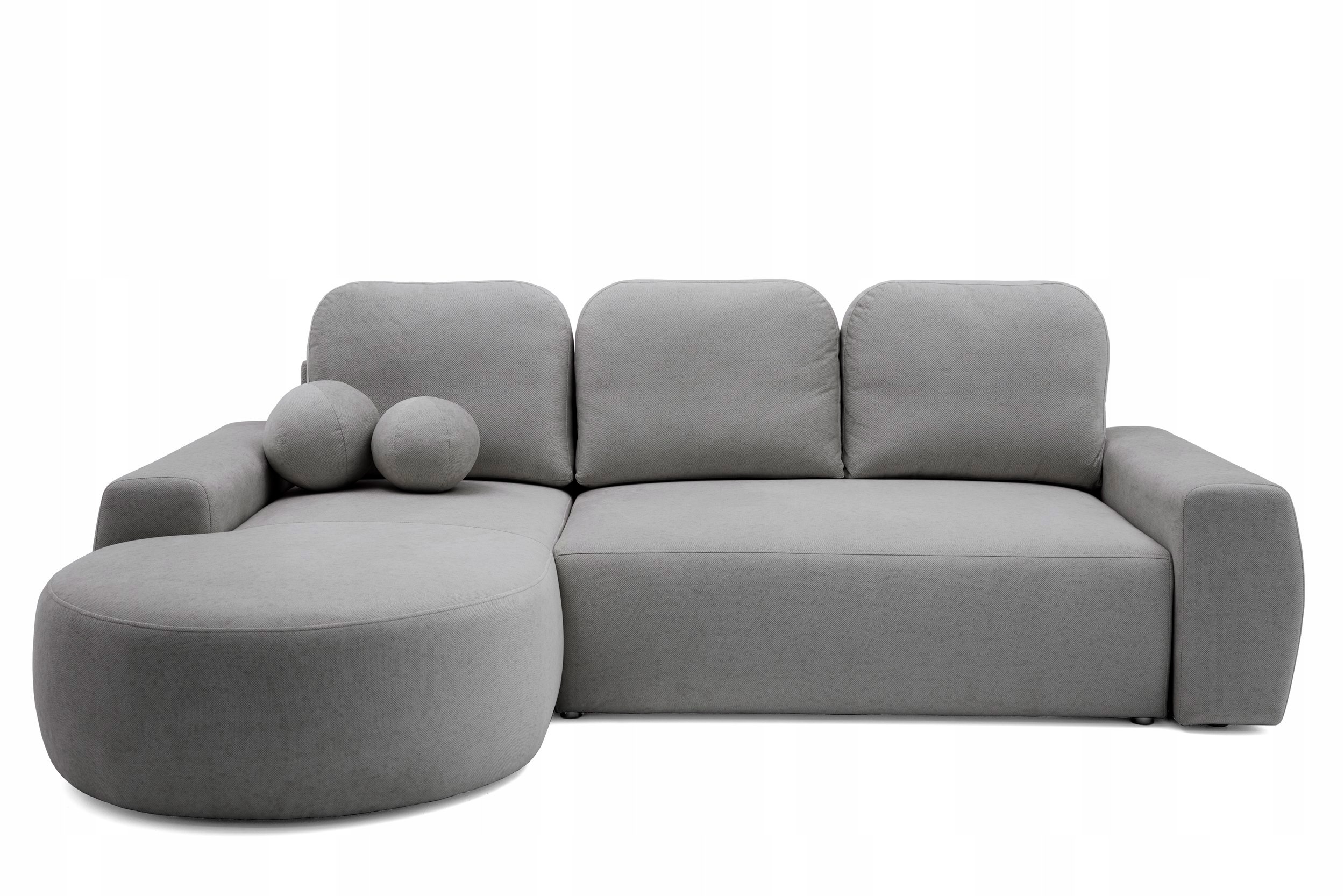 Rohová Sedací Souprava Wave Funkce spaní Volné polštáře Područky