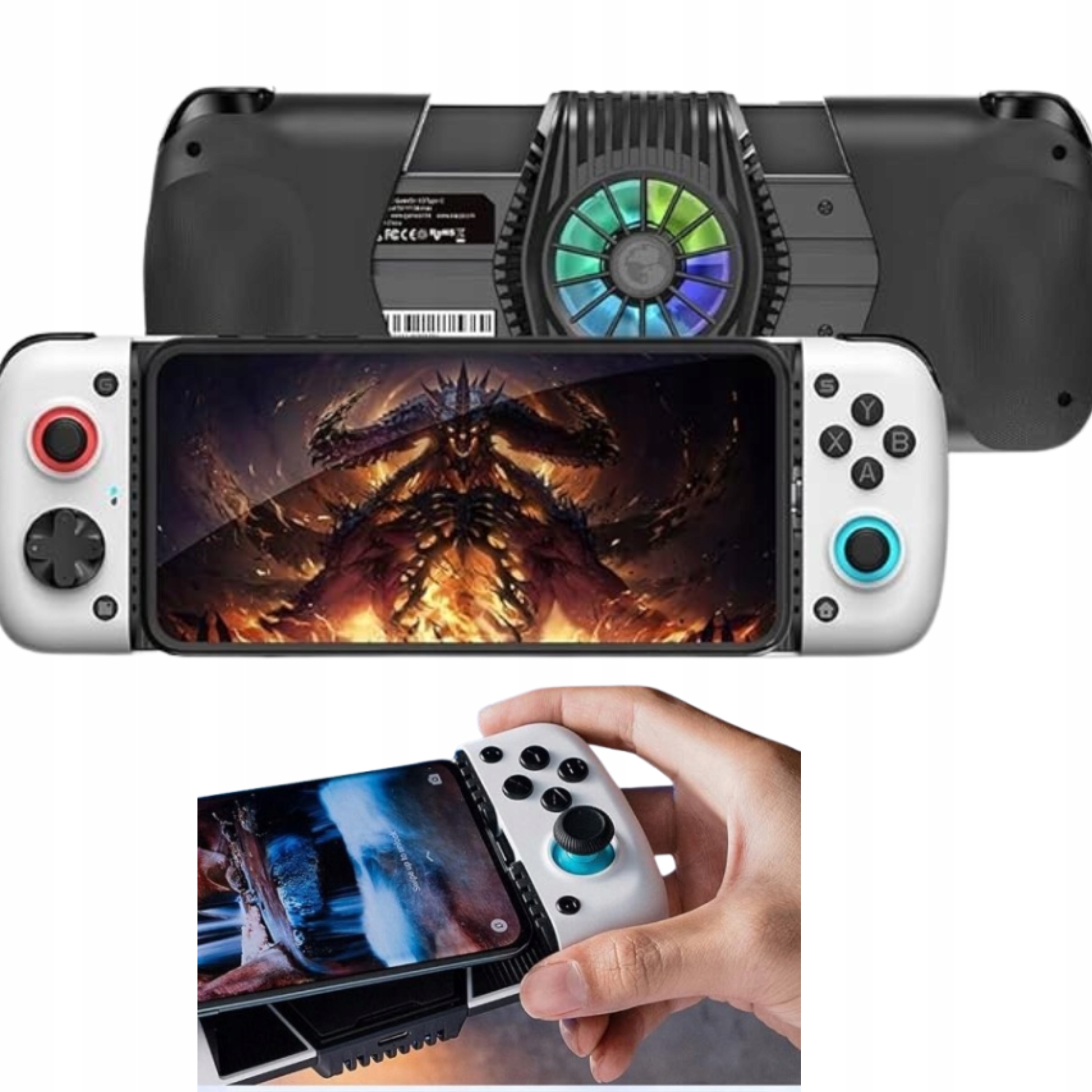 Herní ovladač GameSir X3 Type-C Chladicí ventilátor pro Android 9.0 a novější