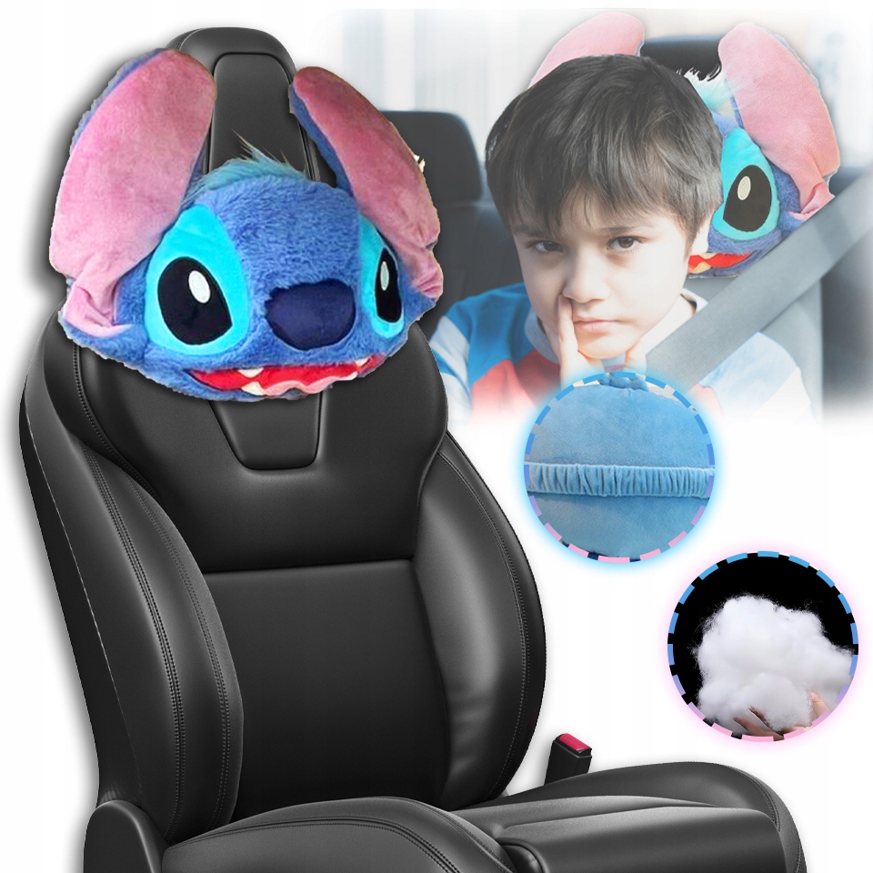 DISNEY PIĘKNY ŚCIEG ZAGŁÓWEK ZAGŁÓWEK DO SAMOCHODU OPARCIE NA GŁOWĘ Producent części Inny