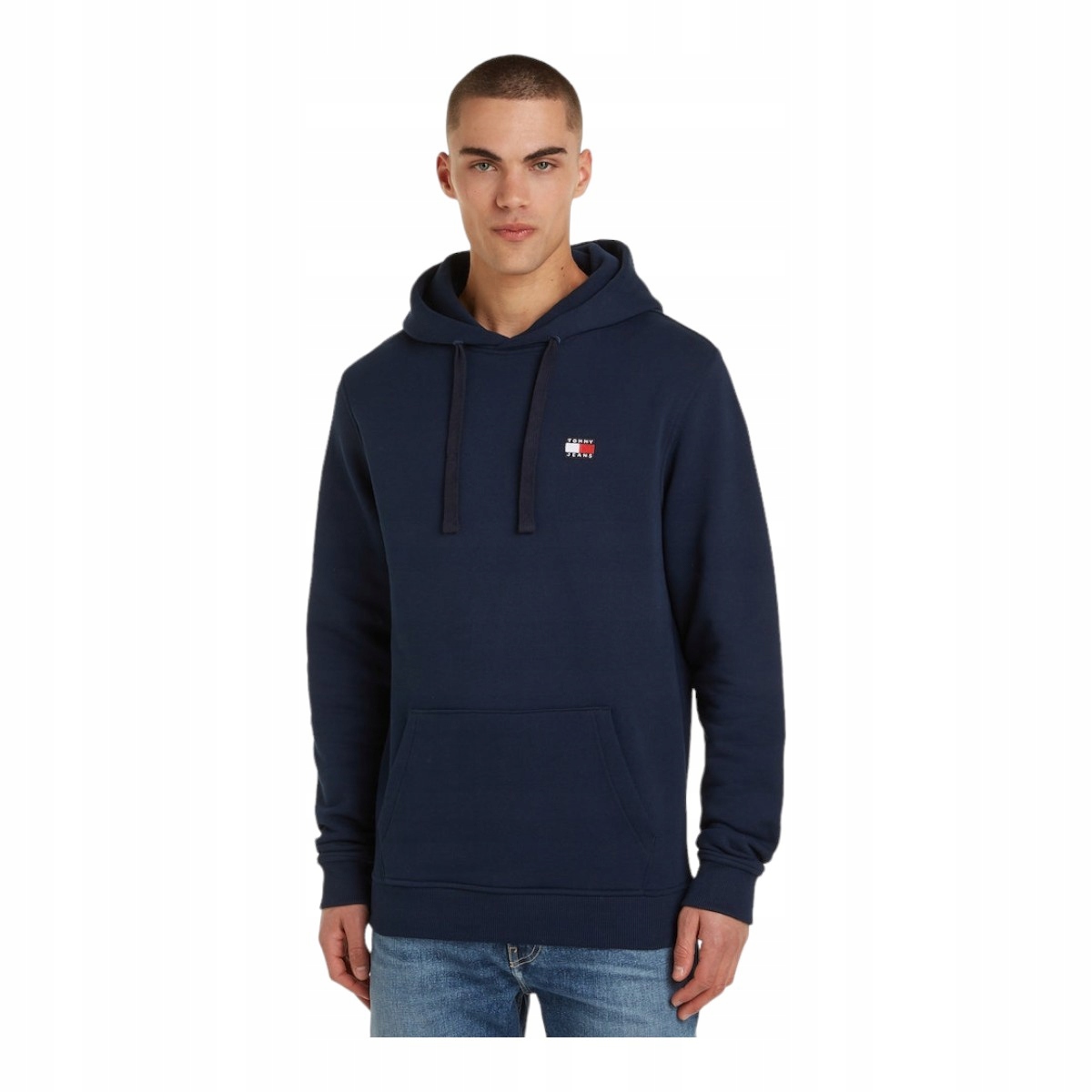 Tommy Hilfiger Pánská Mikina S Kapucí Tjm Reg Badge Hoodie Tmavě Modrá vel. M
