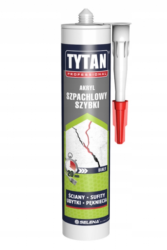 Akryl szpachlowy Tytan Professional biały 280 ml