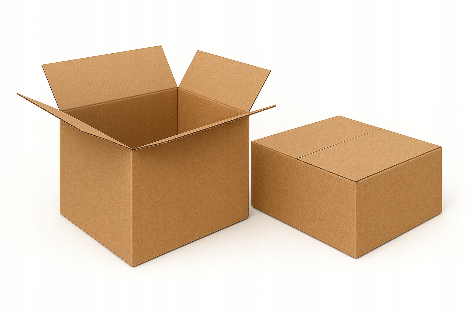 Karton klapowy brązowy 500x500x250 mm – komplet 20 szt. 5W Bc 630g