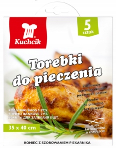 

Torebki Do Pieczenia Kuchcik 35x40cm 5szt