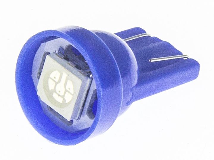 

Żarówka Led W5W W3W T10 24V DC Opticon Niebieski