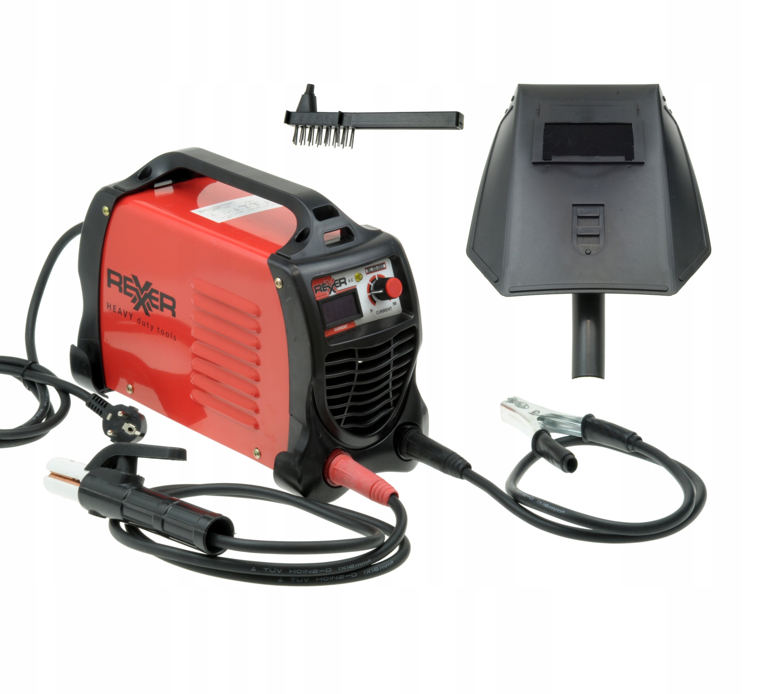 ЗВАРЮВАЛЬНИЙ АПАРАТ ІНВЕРТОРА ІНВЕРТОРА LCD 20-180A 230V