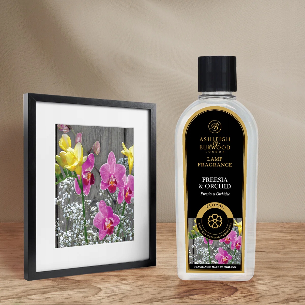 Freesia & Orchid Náplň do vonné lampy Ashleigh & Burwood 1000 ml