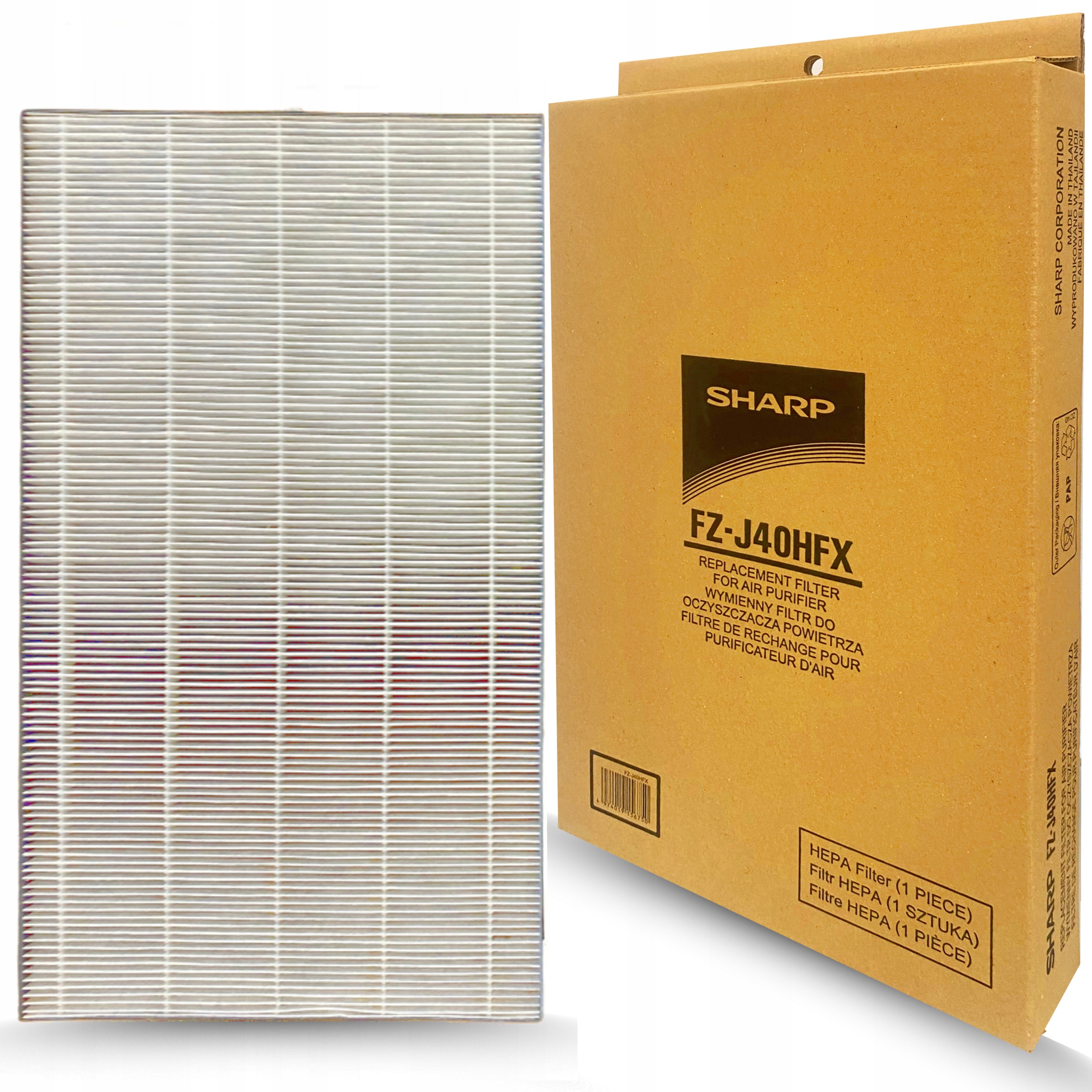 Sharp Originální Filtr Pro Čističku Vzduchu FZ-J40HFX Hepa Pro FP-J40EU