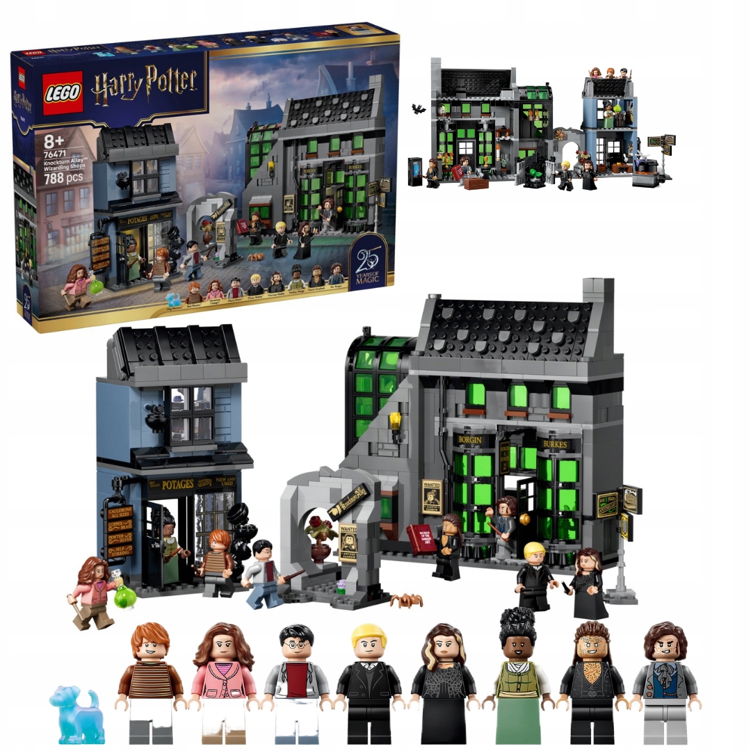 Lego Harry Potter 76471 Kouzelné obchody na ulici Smrtícího Nokturnu
