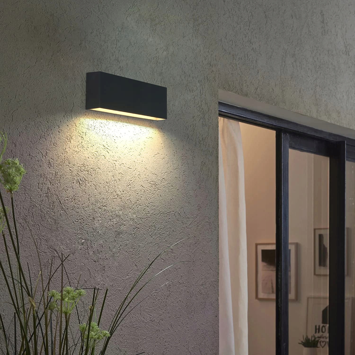 Lampa Ścienna LED Wodoodporna Ciepła Biała Zewnętrzna 6W IP65 DAWALIGHT — miniatura 7