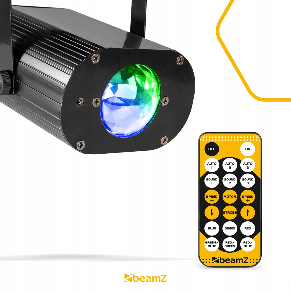 Efekt świetlny LED RGB fali wodnej Strobo pilot Model LWE20