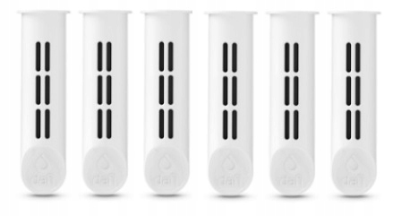 

Filtry do butelki Dafi 6 szt. kolor Biały