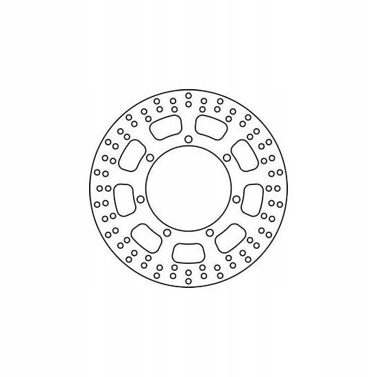 Brzdový kotúč predný Trw MST210