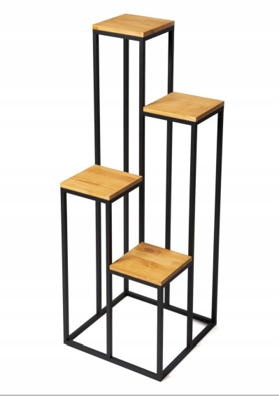 

Kwietnik Stojak Metalowy Na Kwiat Loft KWL-240/01
