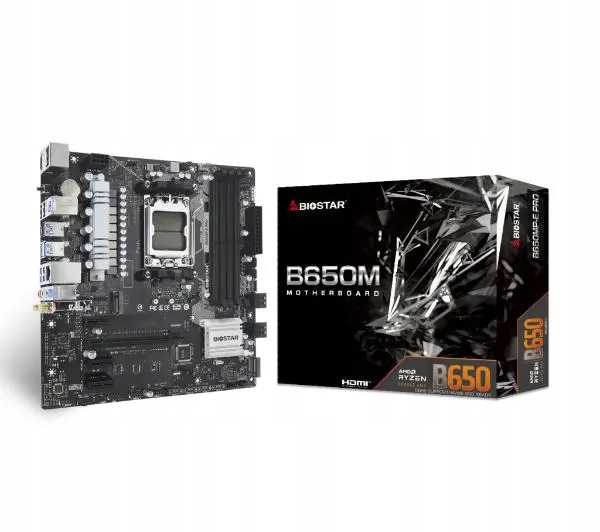 Płyta główna Biostar B650MP-E Pro micro Atx Amd Ryzen AM5 4x DDR5