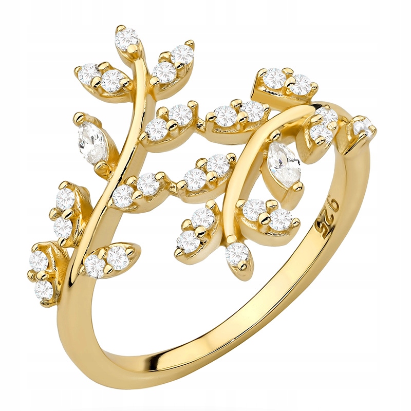 Stříbrný Prstýnek ryzost 925 se Zirkony vel. 9