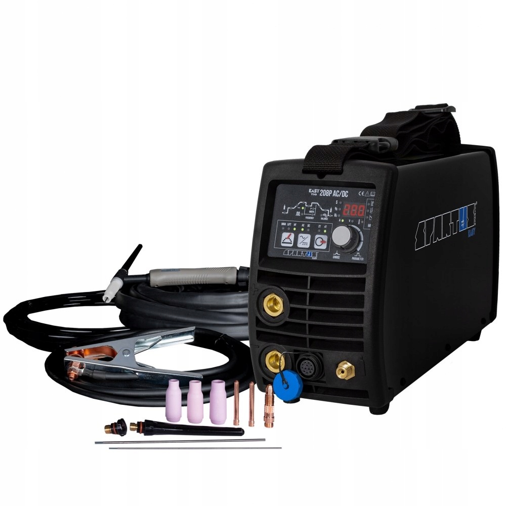 Spawarka inwertorowa Tig do spawania aluminium Spartus EasyTIG 208P Ac/dc
