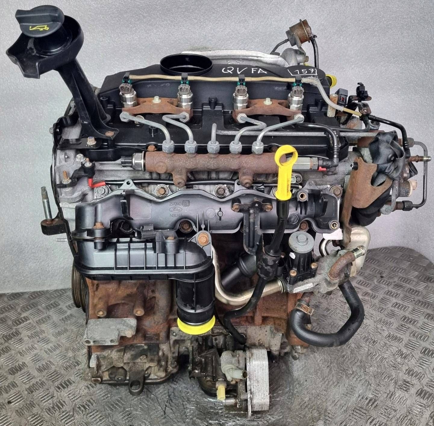 engine complete FORD TRANSIT TOURNEO 2.2 TDCI QVFA SPRAWDZANY 124 TYS MIL@
