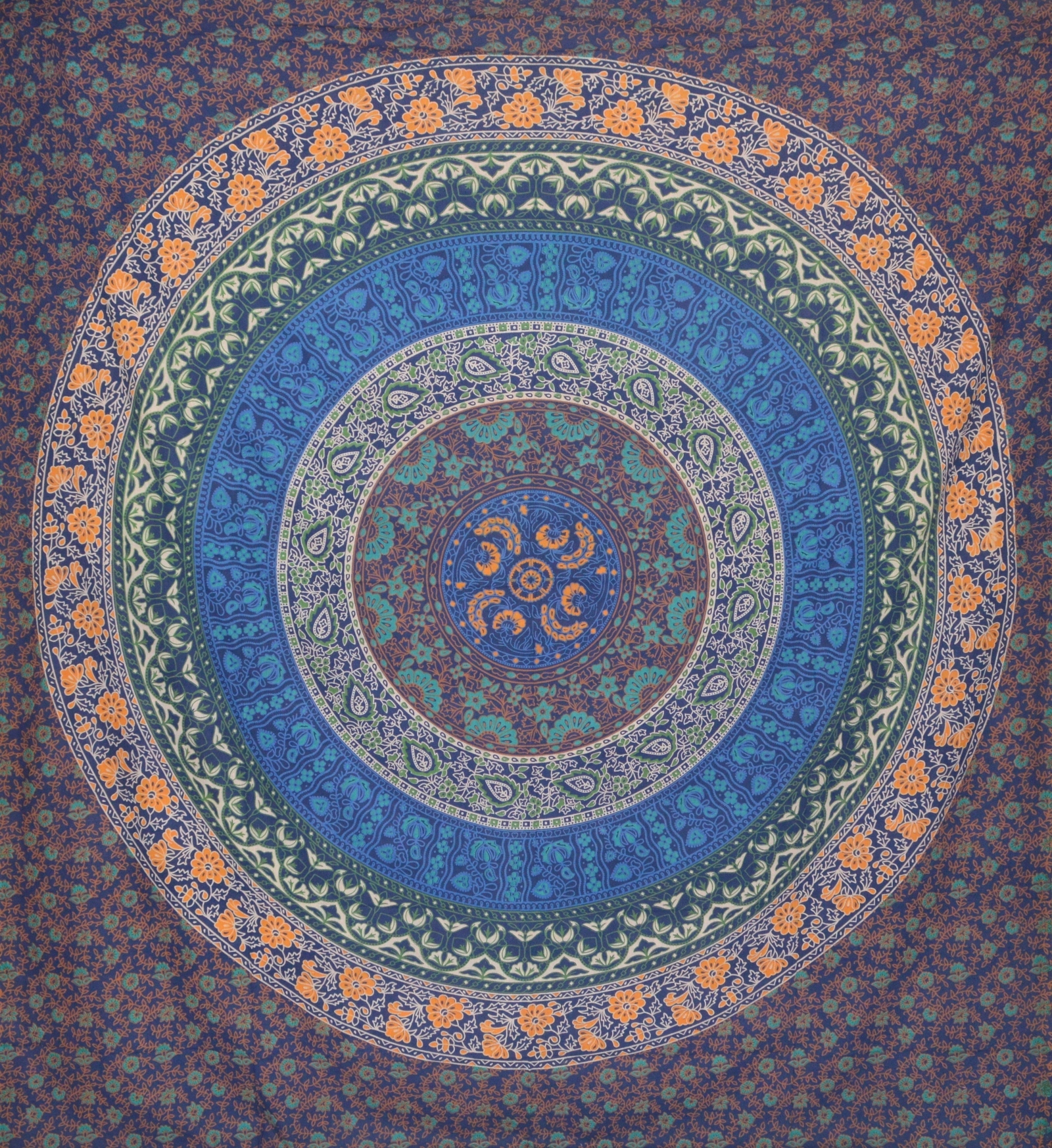 

Indyjska Narzuta XXL batik orient Mandala bawełna