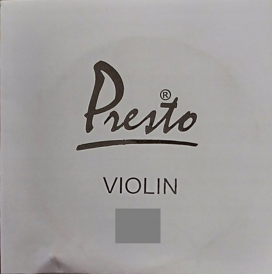 PRESTO VIOLIN A STRUNA DO SKRZYPIEC 4/4 3/4 SKRZYPCOWA POJEDYNCZA
